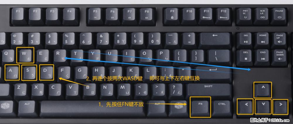 键盘，怎样把wasd键与上下左右方向键互换？ - 生活百科 - 南宁生活社区 - 南宁28生活网 nn.28life.net