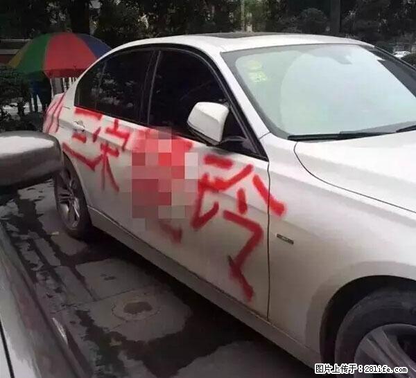黑纹狮！南宁宝马被当街喷“小三”，剧情狗血胜XX的后裔~~ - 南宁生活资讯 - 南宁28生活网 nn.28life.net