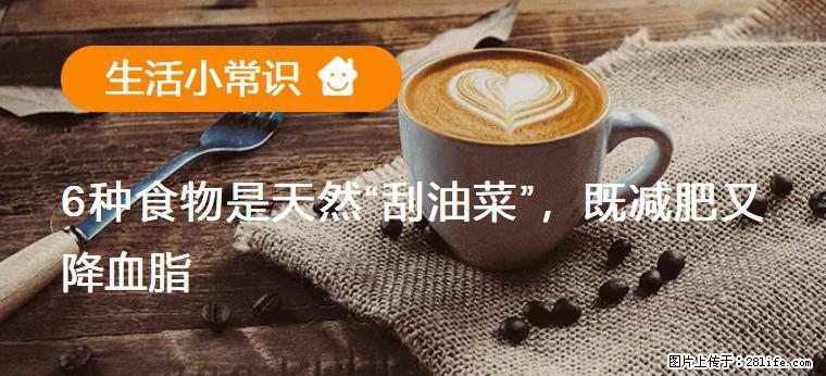 【生活小常识】6种食物是天然“刮油菜”，既减肥又降血脂 - 南宁生活资讯 - 南宁28生活网 nn.28life.net